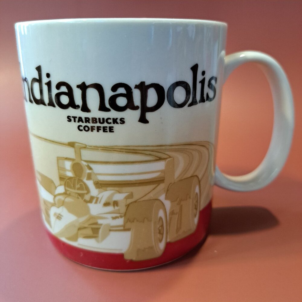 Starbucks Coffee Mug Indianapolis 16 oz Global City Icon Series